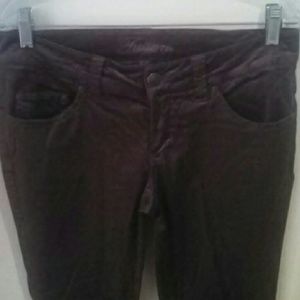 Fusion Plum Corduroy Stretch Jeans Size 7
